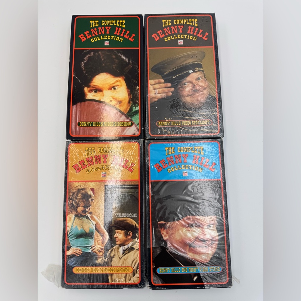 Benny Hill Complete Collection VHS Lot‎ Time Life HBO Vintage British Comedy